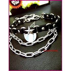 MAD DOG ROCKERS �p���N�����b�N�n�`���[�J�[�F���U�[xW�`�F�[���E�X�^�[ ��(�u���b�N)�yMADE IN JAPAN(���{��)�z