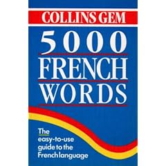 Collins Gem 5000 French Words (Collins Gems)