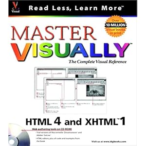 【クリックで詳細表示】Master VISUALLY TM HTML 4 and XHTML TM 1 [Illustrated]＜/span [ペーパーバック]