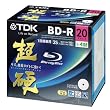 TDK �^��p�u���[���C�f�B�X�N ���d�V���[�Y BD-R 25GB 1-4�{�� �z���C�g���C�h�v�����^�u�� 20���p�b�N 5mm�X�����P�[�X BRV25HCPWB20A