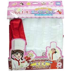 【クリックでお店のこの商品のページへ】夢色パティシエール エプロンセット いちご
