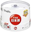 ���z�U�d�� That's DVD-R�f�[�^�p 16�{��4.7GB �g���v���K�[�h(�n�[�h�R�[�g) �X�s���h���P�[�X50���� DR-47WTY50BNT