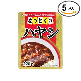 S&B �Ȃ��Ƃ��̃n���V 220g�~5��