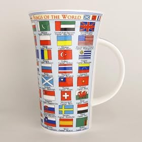 DUNOON �_�k�[�� �}�O�J�b�v ��e�� 0.5L�^�C�v Flags of the World