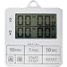 DRETEC ��̎��Ԃ�ݒ�\ 2�A���^�C�}�[ �_�u���^�C�}�[ �z���C�g T-177WT