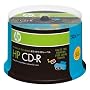 HP CD-R 52�{���Ή� �z���C�g���C�h�v�����^�u�� 50���X�s���h���p�b�N CDR80HPWBX50S