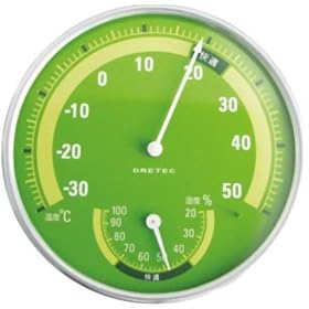 DRETEC �A�i���O �����x�v �O���[�� O-310GN