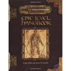 Epic Level Handbook: Dungeons & Dragons Rulebook (D&D Rules Expansion)