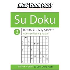 New York Post Sudoku 3: The Official Utterly Addictive Number-Placing Puzzle (New York Post Su Doku)