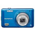 OLYMPUS �f�W�^���J���� VG-140 �u���[ 1400����f �L�p26mm ���w5�{�Y�[�� 3.0�^�t�� VG-140 BLU