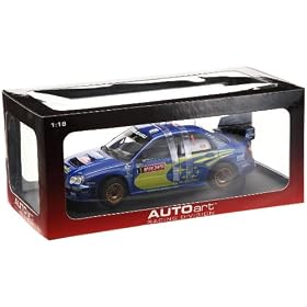 AUTOart 1/18 �X�o�� �C���v���b�T '04 WRC #1 (�����[�W���p���D��) B13