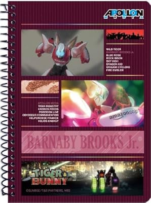  TIGER & BUNNY A6リングノート バーナビー・ブルックスJr.