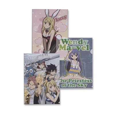  タイトーくじ本舗 フェアリーテイル みんなでハッピー H賞 クリアファイルセット ルーシィ 他２枚 単品