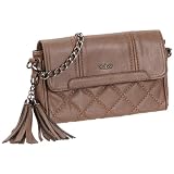 Gabor FILIPA Handtasche, taupe 6532 21, Damen Umhängetaschen 27x17x5 cm (B x H x T)