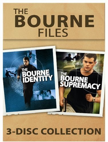  The Bourne Files: The Bourne Identity / The Bourne Supremacy (3DVD)