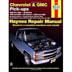 Chevrolet and Gmc Pick-ups (1988-2000) (Hayne's Automotive Repair Manual)