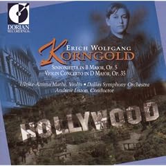 ERICH WOLFGANG KORNGOLD: SINFONIETTA IN B MAJOR, OP.5
