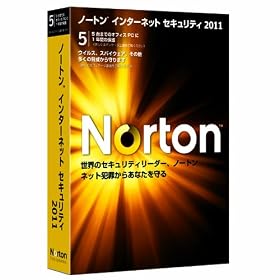 Norton Internet Security 2011 �I�t�B�X�p�b�N 5PC
