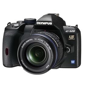 OLYMPUS �f�W�^����჌�t�J���� E-520 �����Y�L�b�g E-520KIT