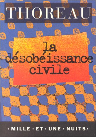  La désobéissance civile