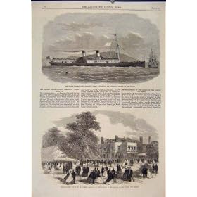 Steam Packet Alexandra Passener Thames Barclay 1865