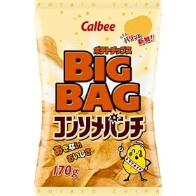 �J���r�[ BIG�T�C�Y �|�e�g�`�b�v�X �R���\���p���` 170g�~12��