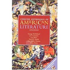 Concise Anthology of American Literature (5th Edition)