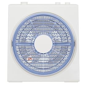 YAMAZEN 25cm�{�b�N�X��@(�����{�^���X�C�b�`) �^�C�}�[�t YB-TD251(WB) �z���C�g�u���[