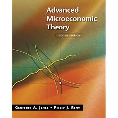 Advanced Microeconomic Theory