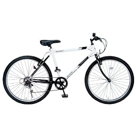My Pallas(�}�C�p���X) �}�E���e���o�C�N26�C���`6�i�ϑ� �J���[/�z���C�g M-610S-W