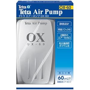 【クリックで詳細表示】テトラ エアーポンプ OX-60