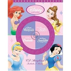 Disney Princess CD Storybook: Disney Princess CD Storybook Beauty And The Beast, The Little Mermaid, Cinderella, Snow White (4-In-1 Disney Audio CD Storybooks)