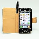 Apple iPhone4S専用ホルダー(ヨコ開きタイプ)