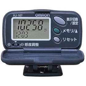 �I������(OMRON) �w���X�J�E���^ �X�e�b�v�X HJ-107 ���b�`�u���b�N