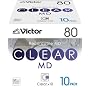 Victor �~�j�f�B�X�N 80�� CLEAR�V���[�Y �V���o�[ 10�� MD-80QX10
