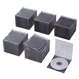 ELECOM �X����CD/DVD�P�[�X CCD-017XLCBK
