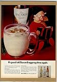  1971年 バカルディ ラム BACARDI RUM 1970年代 アメリカ雑誌広告 インテリアポスターに