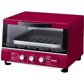 TIGER �}�C�R���I�[�u���g�[�X�^�[ �₫���� ���C�h�^�C�v ���b�h KAE-S130-RG