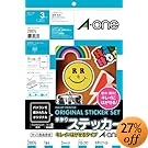 �G�[����(A-one) ����X�e�b�J�[ �L���C�ɂ͂�����^�C�v ����p�z���C�g�t�B�������x��+�ی�p�����t�B�������x�� A4 1�� �m�[�J�b�g 3�Z�b�g 28874