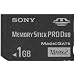 SONY �������[�X�e�B�b�N Pro Duo Mark2 1GB MS-MT1G