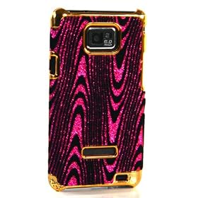�y�S4�F�zDocomo Samsung Galaxy SII / SC-02C �M�����N�V�[S2�p�P�[�X�@�~�̗��V���[�Y�@�n�[�h�P�[�X�@���^���P�[�X�@�}�[���^�@Plastic Case for Galaxy S2 SC-02C  �t���ی�t�B�����t�@(7188-3)