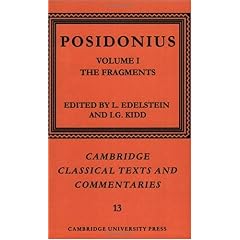 【クリックで詳細表示】Posidonius Frag v1 Texts 2ed (Cambridge Classical Texts and Commentaries)