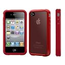 SwitchEasy TRIM for iPhone 4S/4 プレアデスダイレクト限定品 Red
