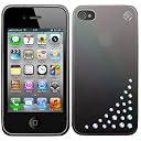 Bling My Thing iPhone 4S/4 METALLIC MIRROR Diffusion Crystal AB