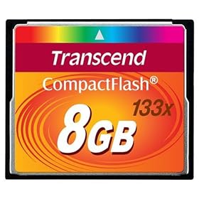 Transcend 8GB CF CARD (133X�A TYPE I ) TS8GCF133
