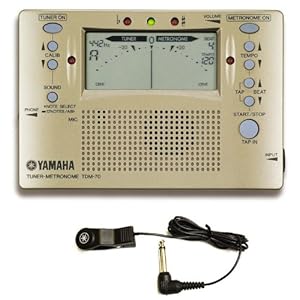 【クリックで詳細表示】YAMAHA TDM-75A メトロノーム機能付きチューナー