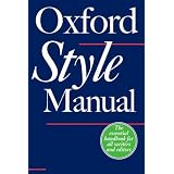 The Oxford Style ManualR. M. Ritter�ɂ��