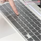  キーボードカバー・PURE WRAP KEY #04 for Apple MacBook Series Flat Surface Keyboard Cover 半透明 PWK04