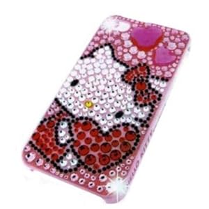 【クリックで詳細表示】ハローキティ iDress iPhone4対応 ハート