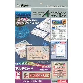 51089 �}���`�J�[�h�a�������薼�h �N���[��